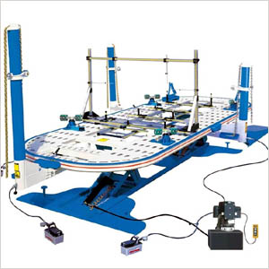 Car Body Collision Benches from Pramukh Equipments