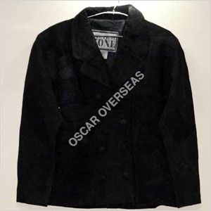 Black Leather Jacket from Oscar Overseas