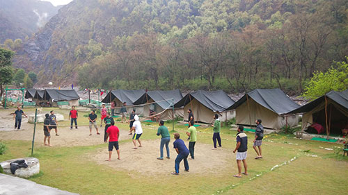 ADVENTURE CAMPING IN RISHIKESH from Pride India Journeys