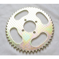 TVS XL Super Rear Wheel Sprocket from Scoot Manufacturing Co.