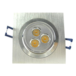 High Power LED Aluminium Down Light 3W