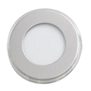 LED Three Color Light Glass Panel Lamp 12W