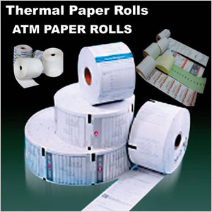 ATM Receipt Paper Rolls